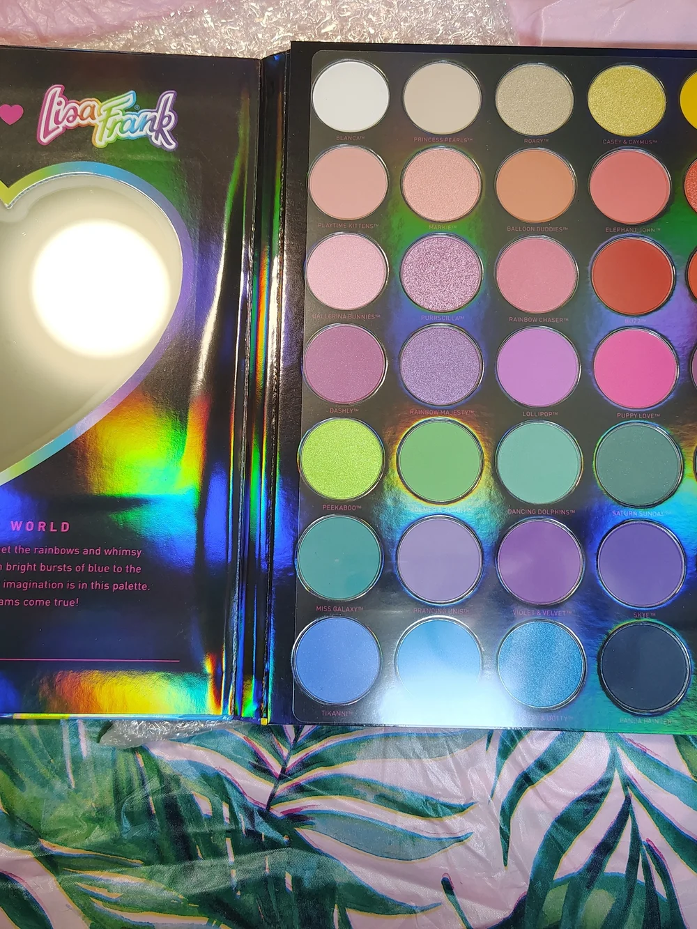 Morphe x Lisa Frank 35B Artistry Palette - Zoomer & Zorbit